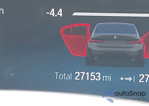 2023 BMW 3 Series 330E z USA, uszkodzony, nr VIN 3MW39FF09P8C97635